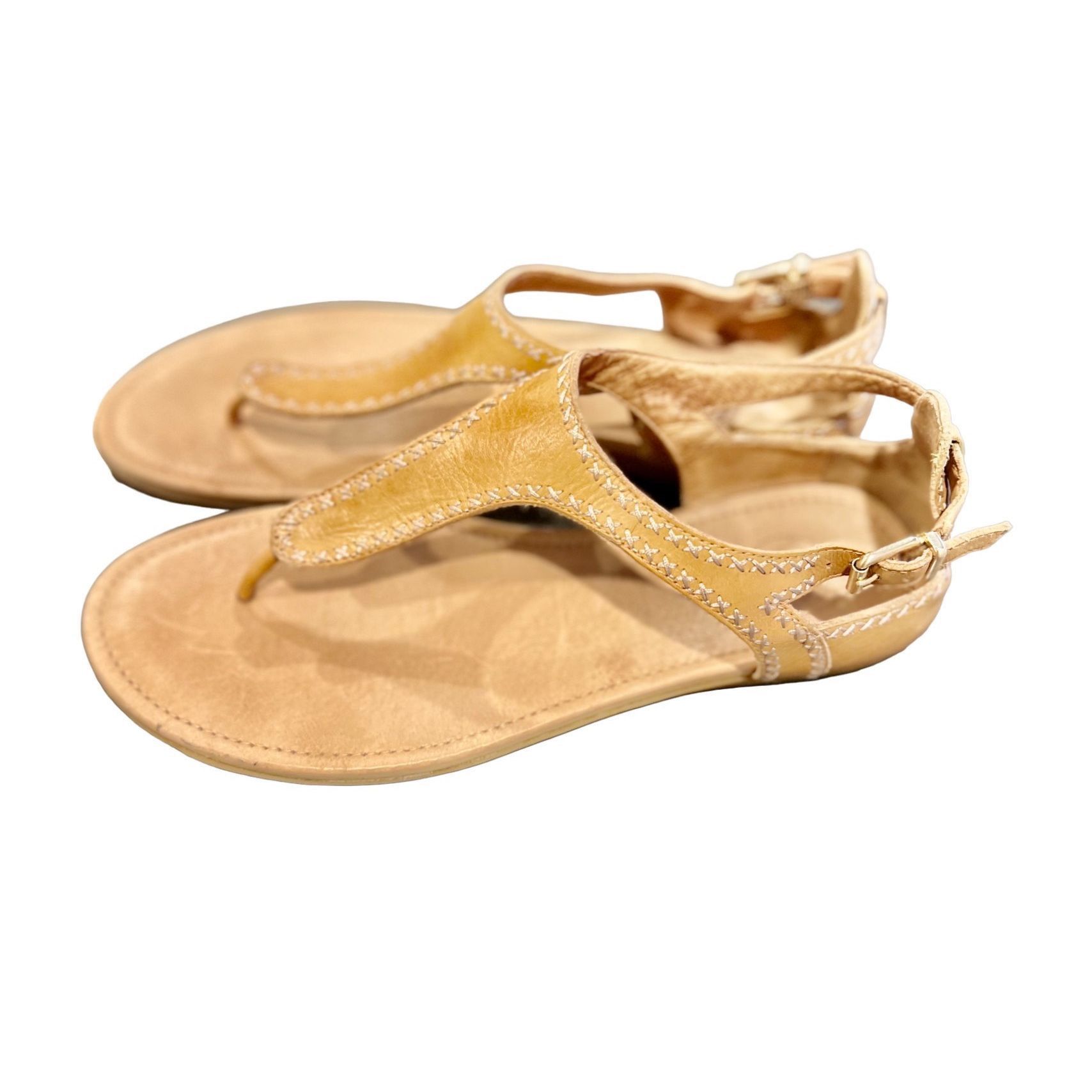 Clarks Nature Leather Sandals Sise 9 Size US 7 / IT 37 - 5 Thumbnail