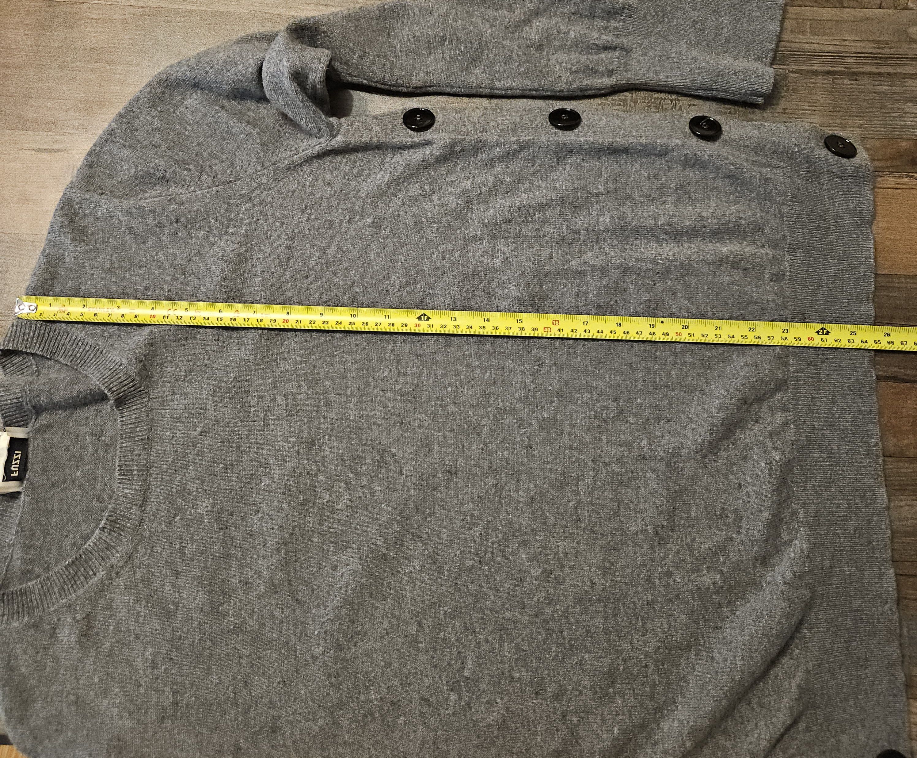 FUZZI × Jean Paul Gaultier Fuzzi Jean Paul Gaultier Sweater Wool Cashmere Womens XL Size XL / US 12-14 / IT 48-50 - 12 Thumbnail