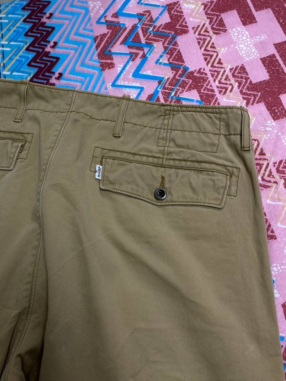 Levi's Denim pants beige vintage jeans Levi's Y2K streetwear Size US 36 / EU 52 - 18 Thumbnail