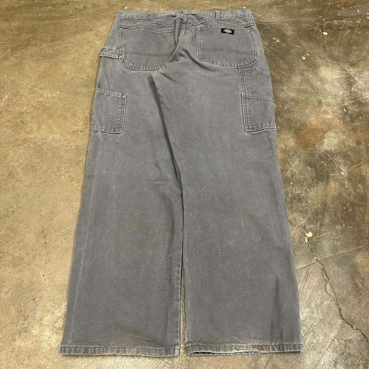 Dickies Vintage Dickies Double Knee Grey Carpenter Pants 36 x 32 Size US 36 / EU 52 - 2 Thumbnail