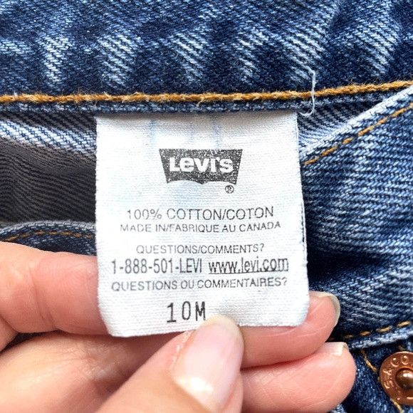 Levi's × Vintage Vintage Levi's Straight Wider Leg Jeans - 10/28-29" Waist 👖 Size 32" / US 10 / IT 46 - 5 Thumbnail