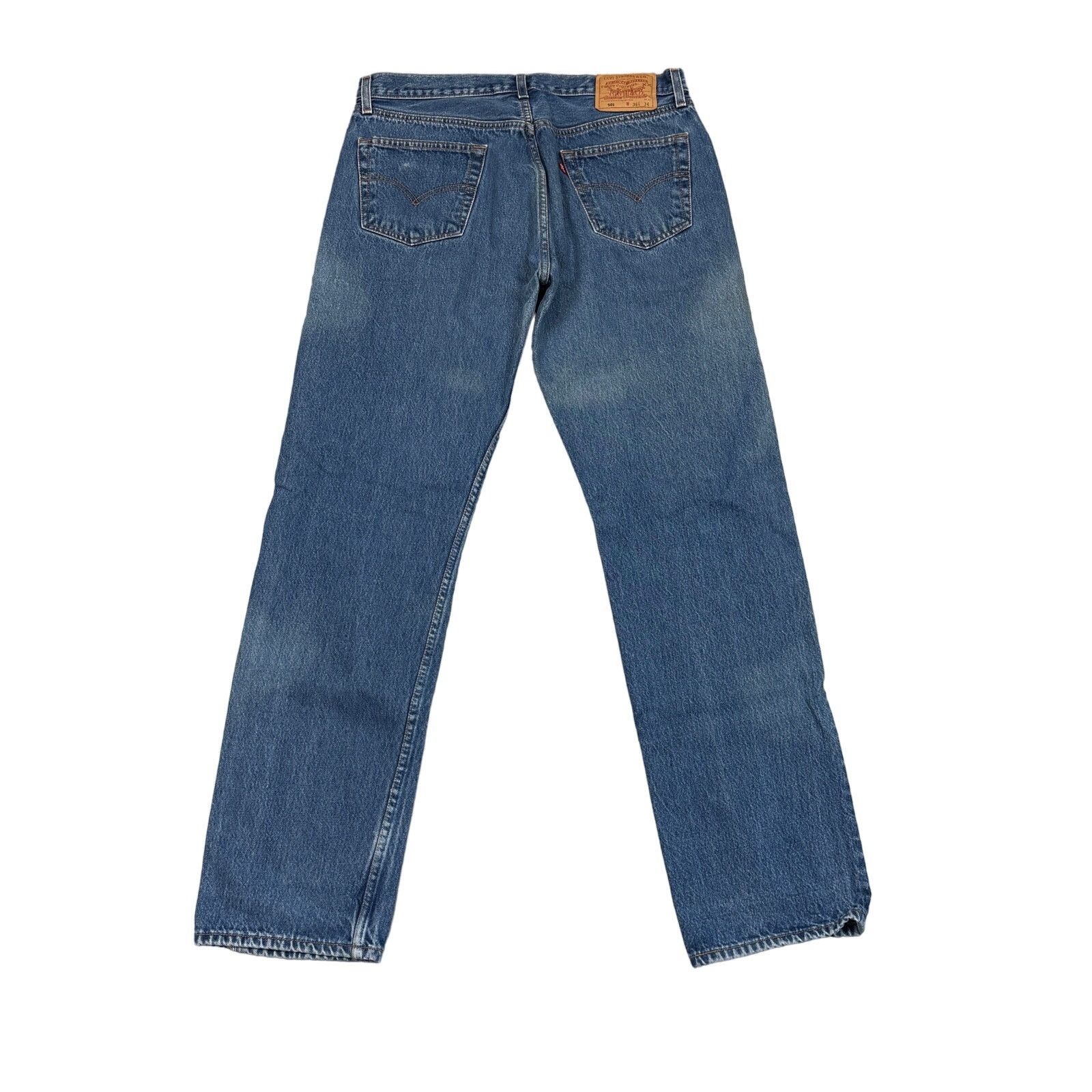 Levi's × Vintage Vintage Levi's 501 Straight Leg Jeans Men's 34x33 00s Size US 34 / EU 50 - 1 Thumbnail