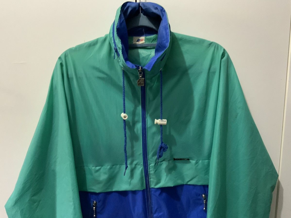 Japanese Brand K-Way Turqoise Windbreaker Size US S / EU 44-46 / 1 - 3 Thumbnail