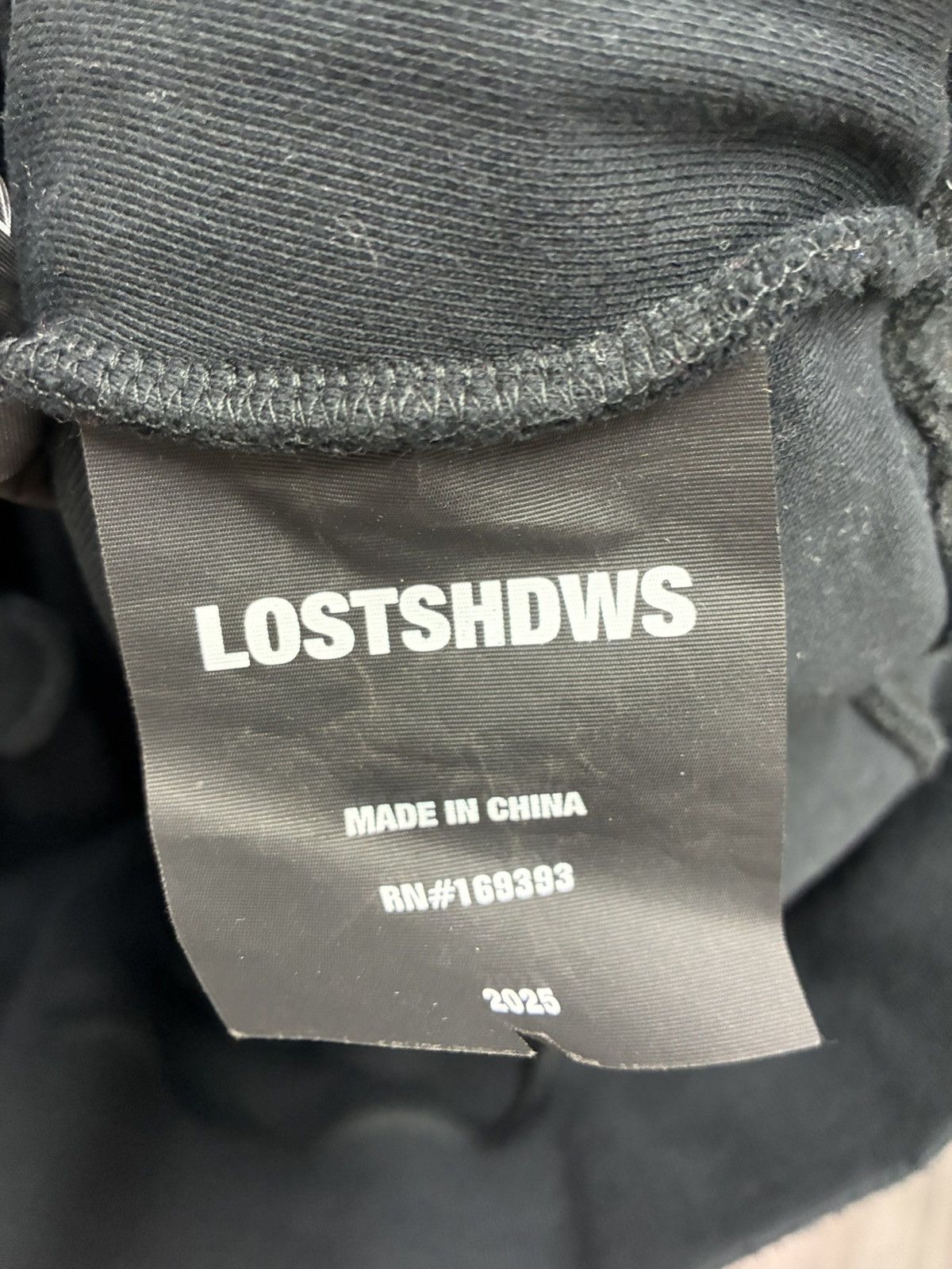LOSTSHDWS LOSTSHDWS Distressed Black & Red Hoodie Size US S / EU 44-46 / 1 - 6 Thumbnail