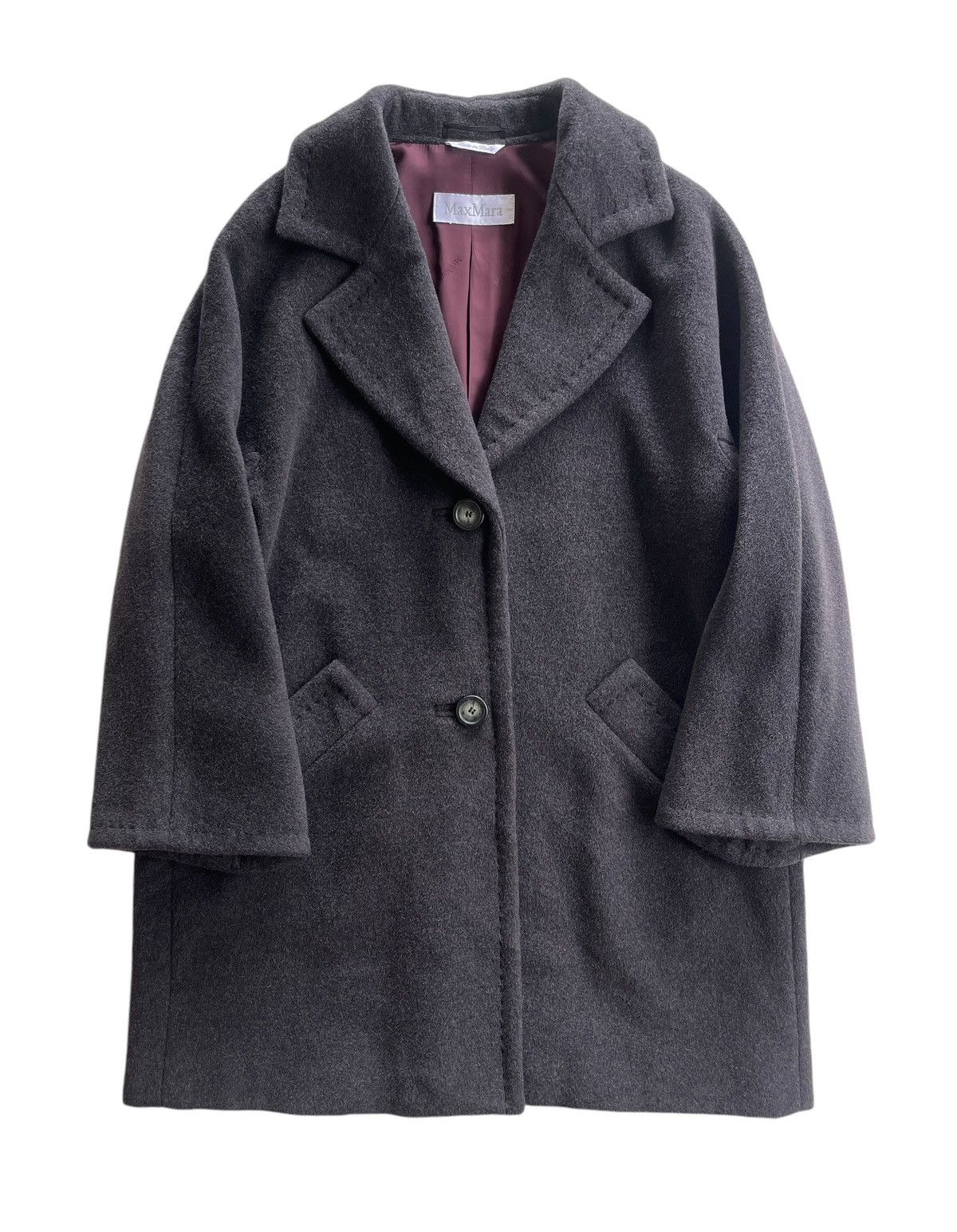 Max Mara Max Mara Mohair Baggy Coat Size M / US 6-8 / IT 42-44 - 1 Thumbnail