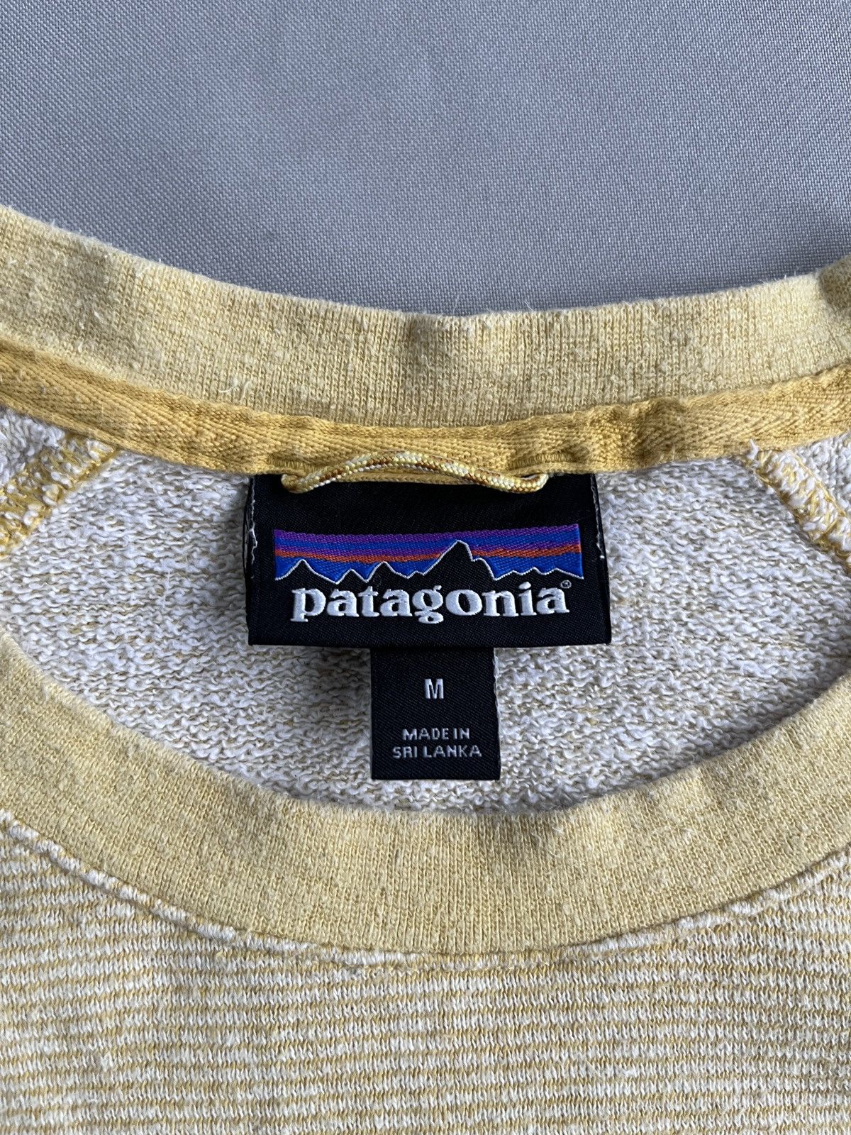 Patagonia Patagonia Recycled Organic Cotton Yellow Sweatshirt Size US M / EU 48-50 / 2 - 3 Thumbnail