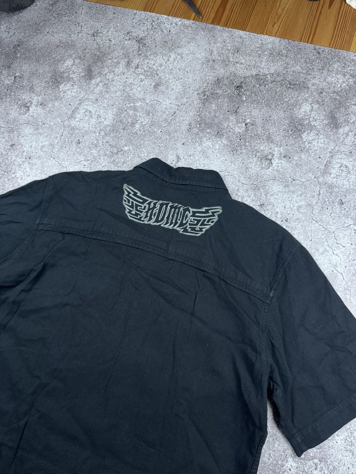 Harley Davidson Rare Vintage Shirt Harley Davidson racing black fire Eagle Size US L / EU 52-54 / 3 - 5 Thumbnail