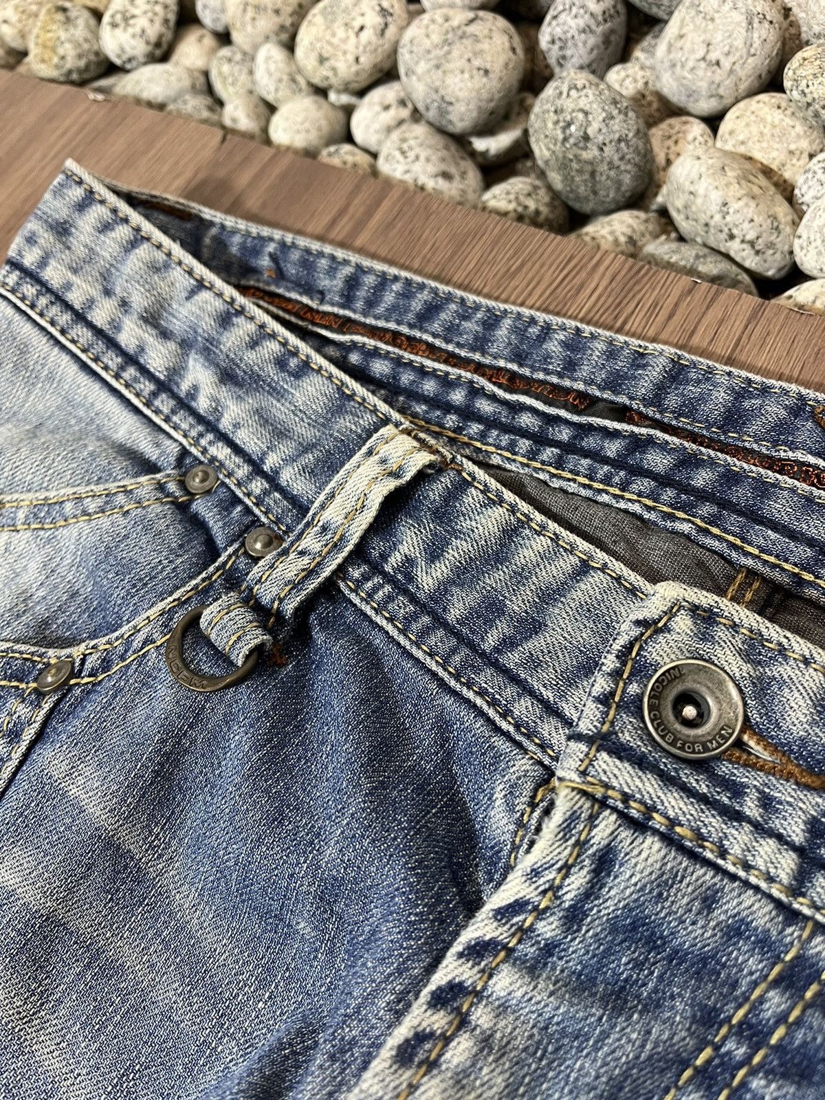 Japanese Brand × Nicole Club Nicole Club For Men Patchwork Jeans Size US 33 - 9 Thumbnail