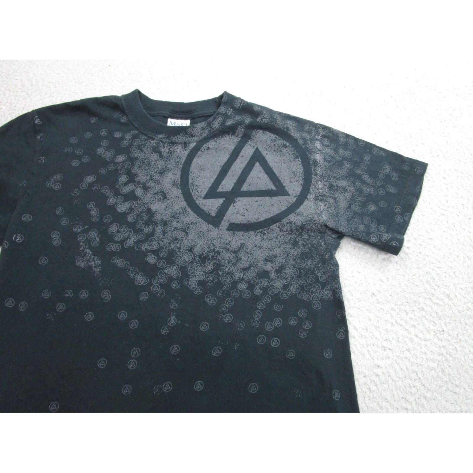 Hot Topic VINTAGE Linkin Park T-Shirt Mens Small Black Punk AOP All Over Print Y2K Size US S / EU 44-46 / 1 - 3 Thumbnail
