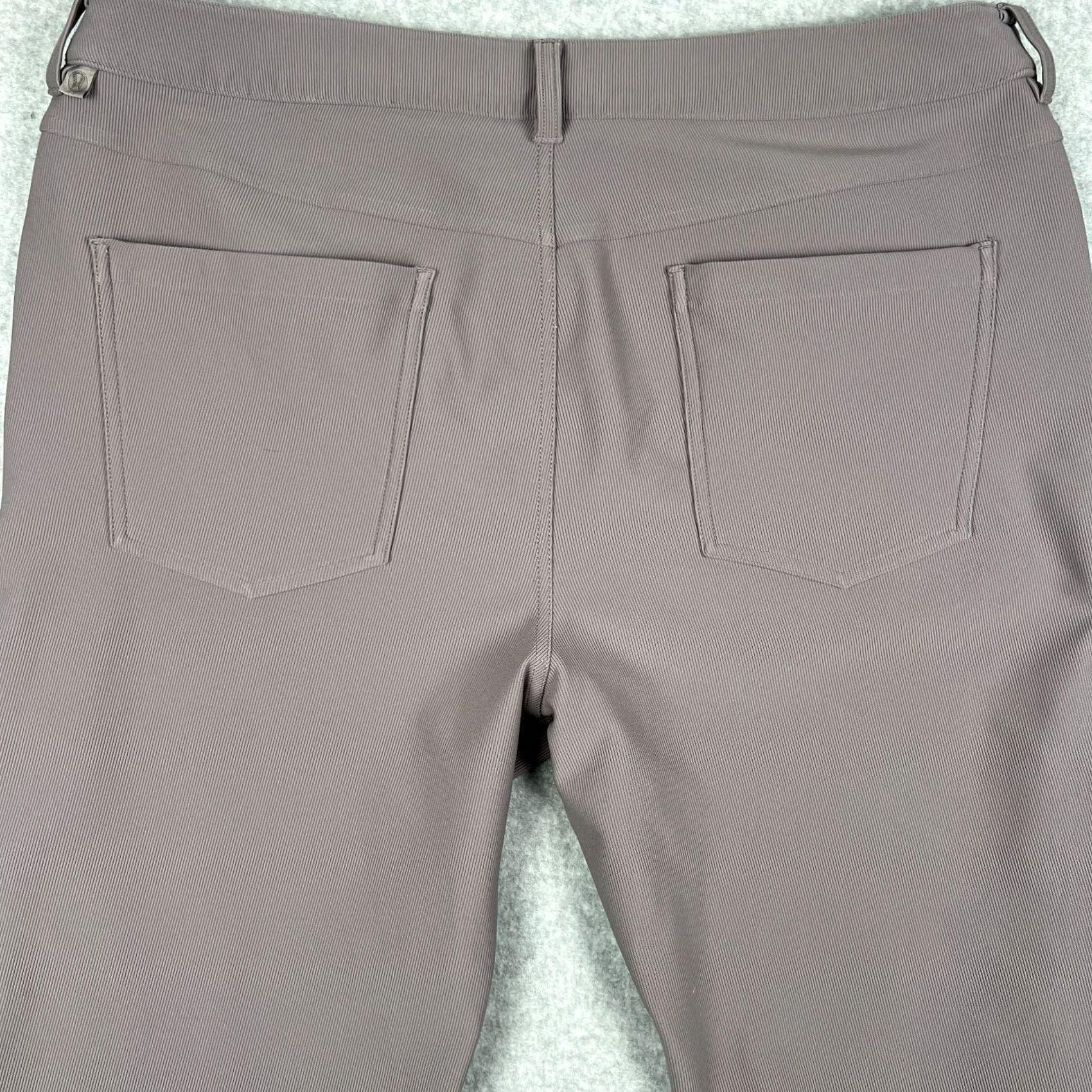 Lululemon Lululemon ABC Relaxed fit Crop Pants Corduroy 38x27 Mens Grey Stretch M5AHUS Size US 38 / EU 54 - 4 Thumbnail
