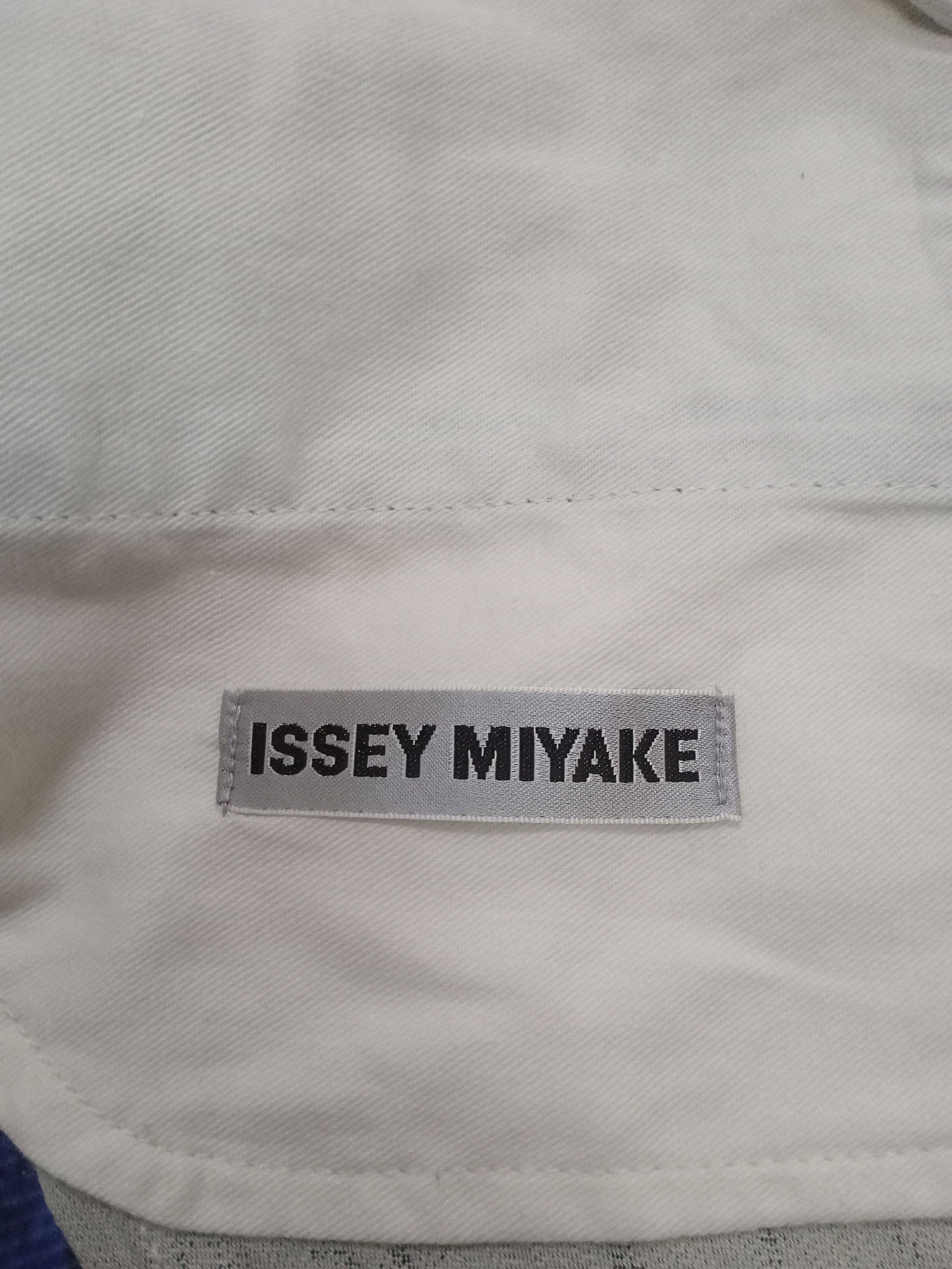Issey Miyake Issey Miyake A-POC Bush Stroke Knitted Abstract Denim Pants Size US 32 / EU 48 - 3 Thumbnail