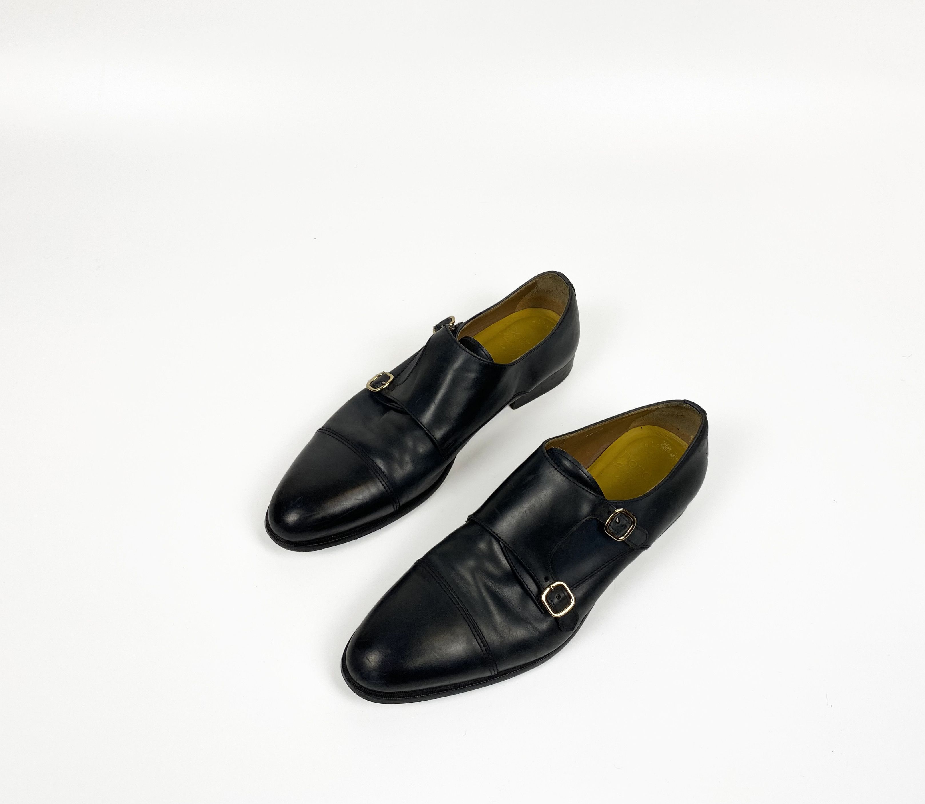 Doucal's RRP 500$ Doucal's Leather Double-Buckle Shoes Size IT 41 1/2 Size US 8.5 / EU 41-42 - 1 Thumbnail