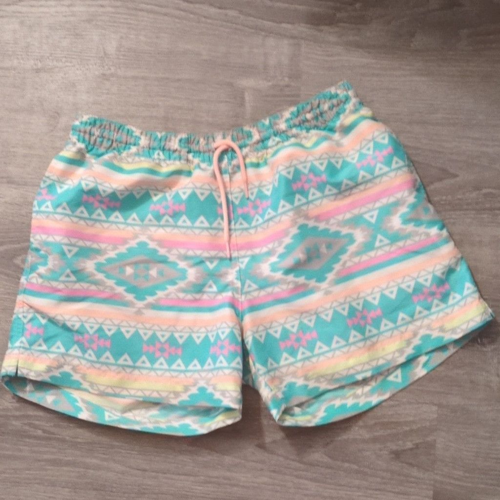 Chubbies Chubbies en Fuego Aztec print swim trunks size Medium Size US 29 - 2 Thumbnail