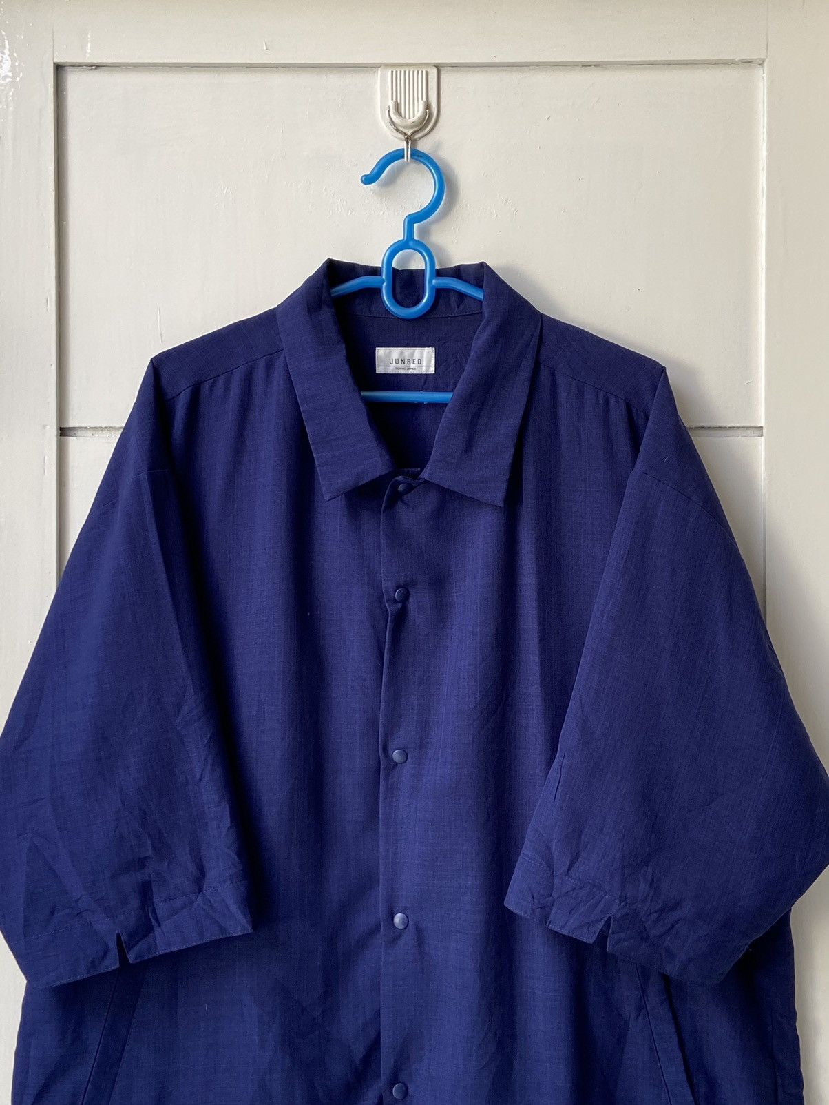 Designer × Japanese Brand × Jun Takahashi JUNRED TOKYO JAPAN Navy Shirt Size US XL / EU 56 / 4 - 11 Thumbnail