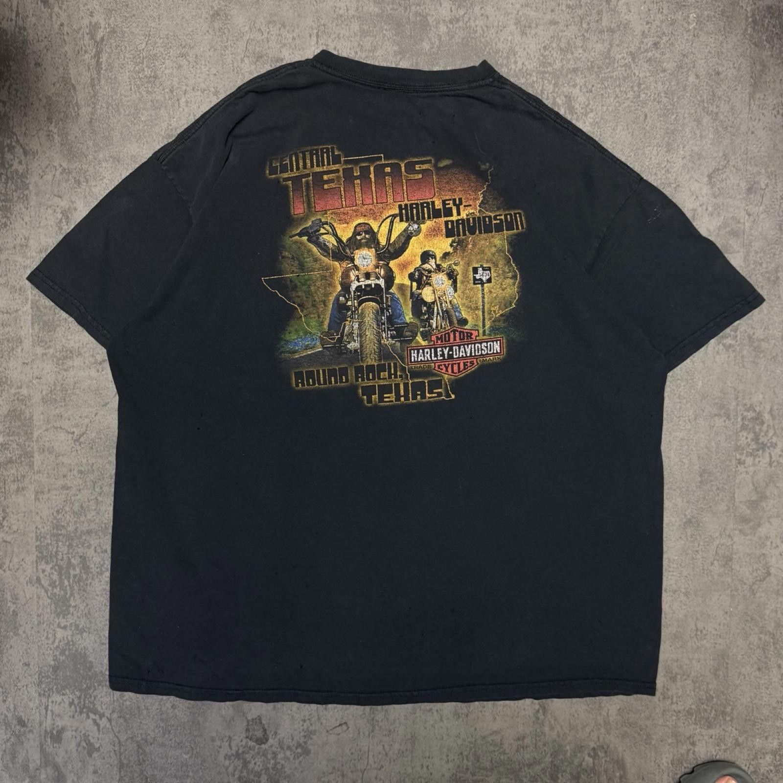 Harley Davidson H-D Round Rock, Texas -- 2XL -- Size US XXL / EU 58 / 5 - 1 Thumbnail