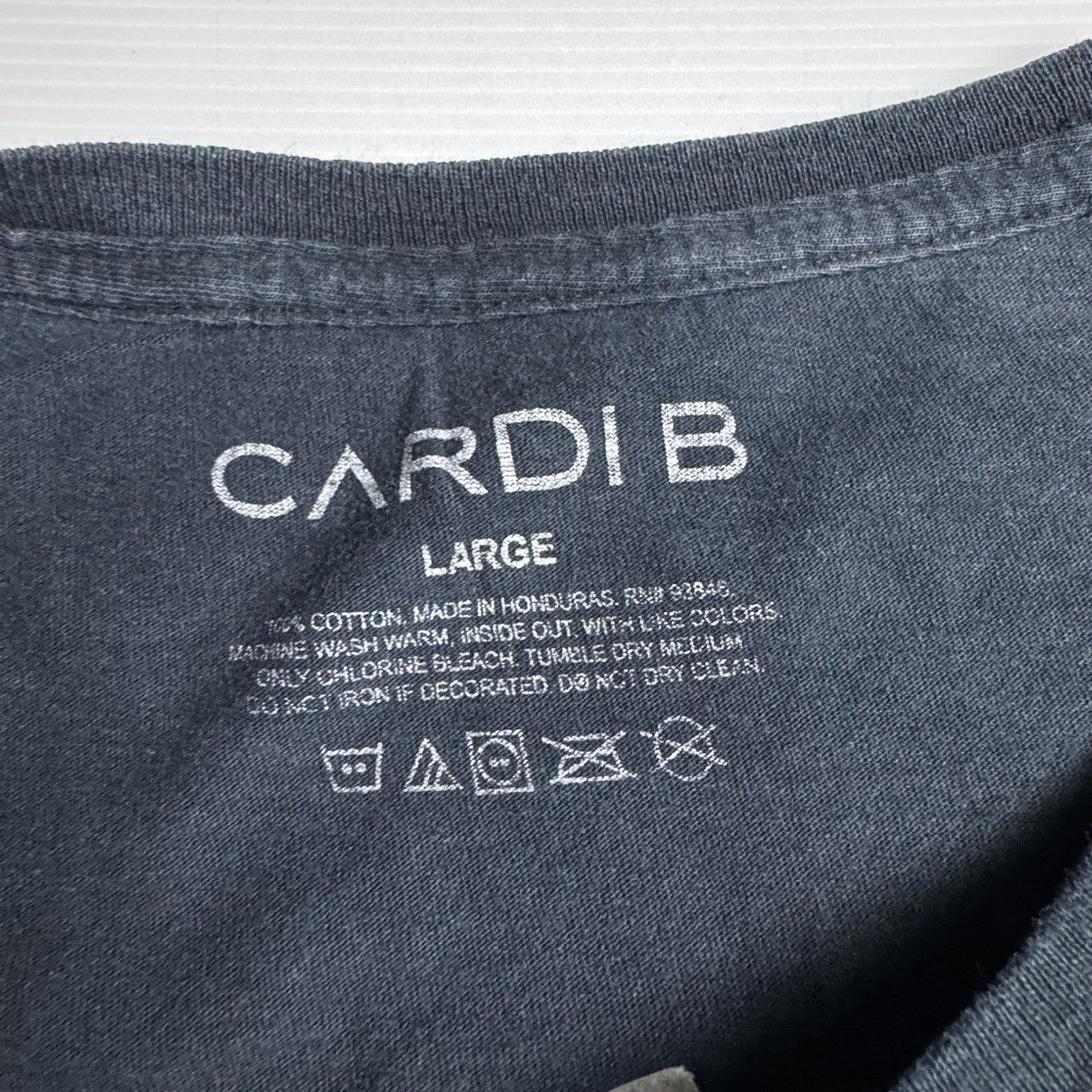 Band Tees CARDI B SHIRT BAND TEE Size US L / EU 52-54 / 3 - 3 Thumbnail