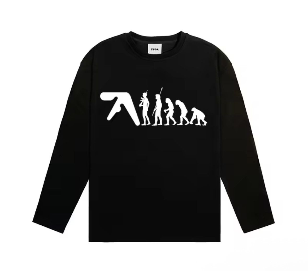 Japanese Brand Y2K Streetwear Aphex Twin Evolve Long Sleeve T-Shirt Size US S / EU 44-46 / 1 - 1 Thumbnail