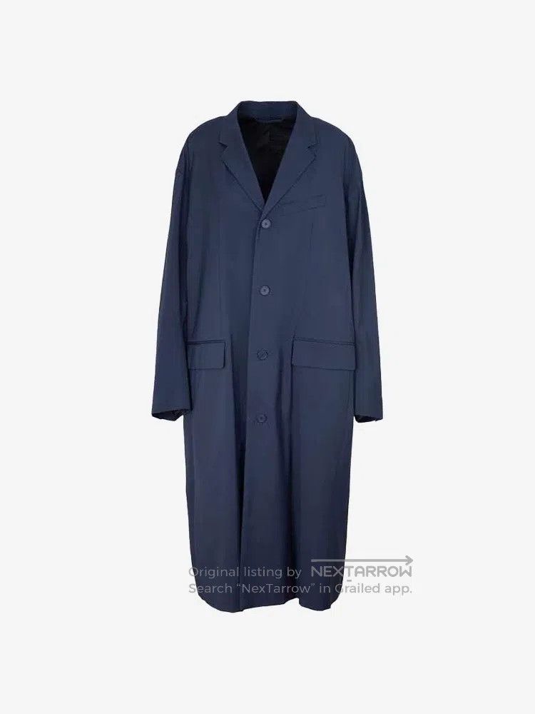 Balenciaga Balenciaga Women's Collar Long Coat Size XS / US 0-2 / IT 36-38 - 5 Thumbnail