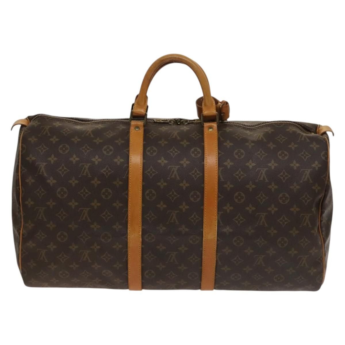 Louis Vuitton LOUIS VUITTON Monogram Keepall 55 Boston Bag M41424 Size ONE SIZE - 3 Thumbnail