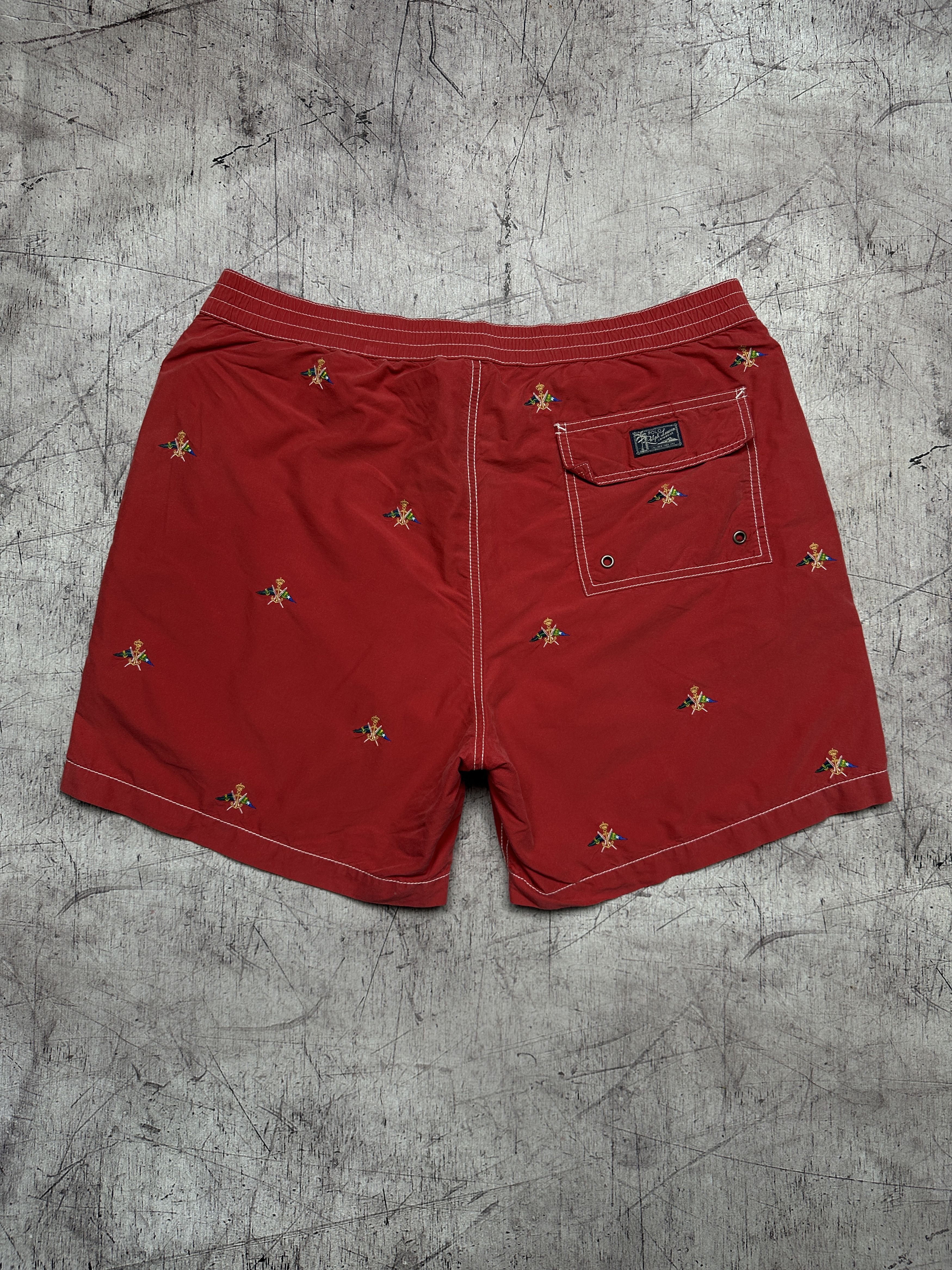 Polo Ralph Lauren Polo Ralph Lauren Vintage Mens Nylon Shorts Size US 36 / EU 52 - 5 Thumbnail