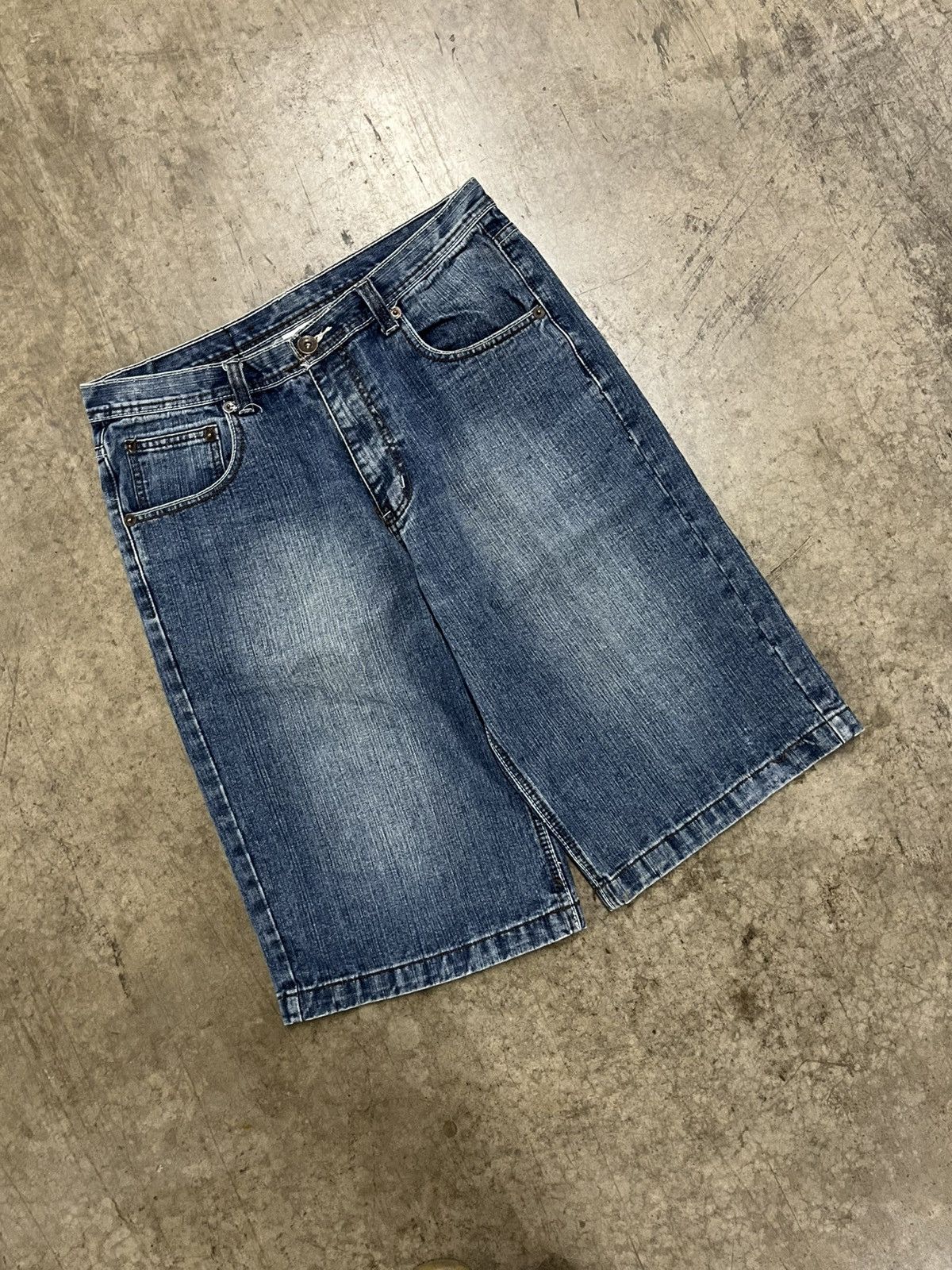 Vintage Y2k baggy fit jorts skater streetwear hype hiphop Size US 34 / EU 50 - 6 Thumbnail