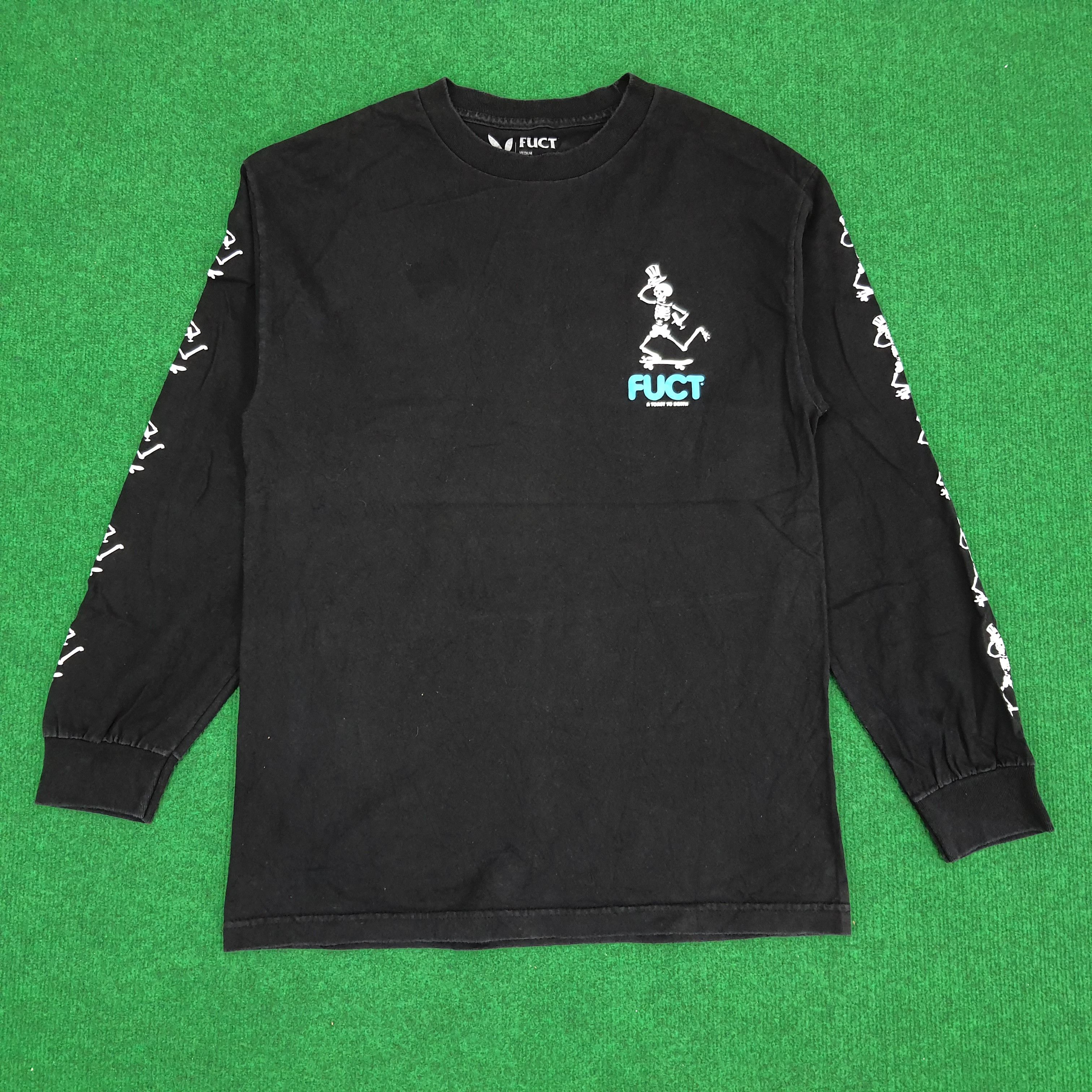 FUCT Vintage FUCT A Toast To Death Skate T-shirt Size US M / EU 48-50 / 2 - 3 Thumbnail