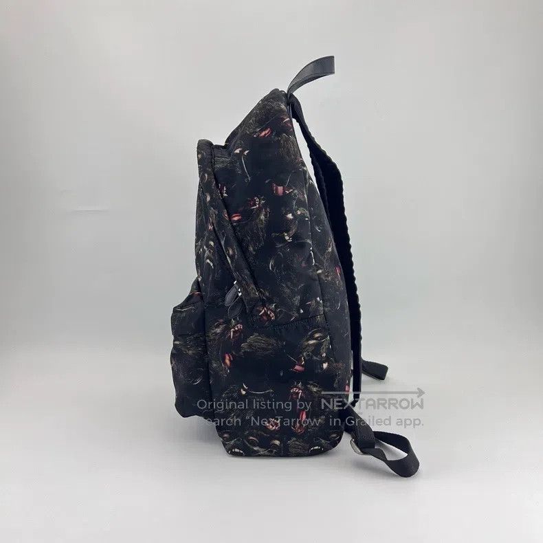 Givenchy Givenchy Printed Canvas Gorilla Graffiti Backpack Size ONE SIZE - 4 Thumbnail