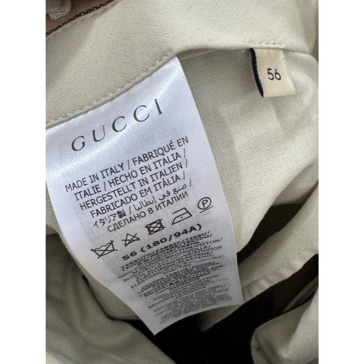 Gucci Gucci Brown Stretch Velvet Trousers Dress Size US 40 / EU 56 - 5 Thumbnail