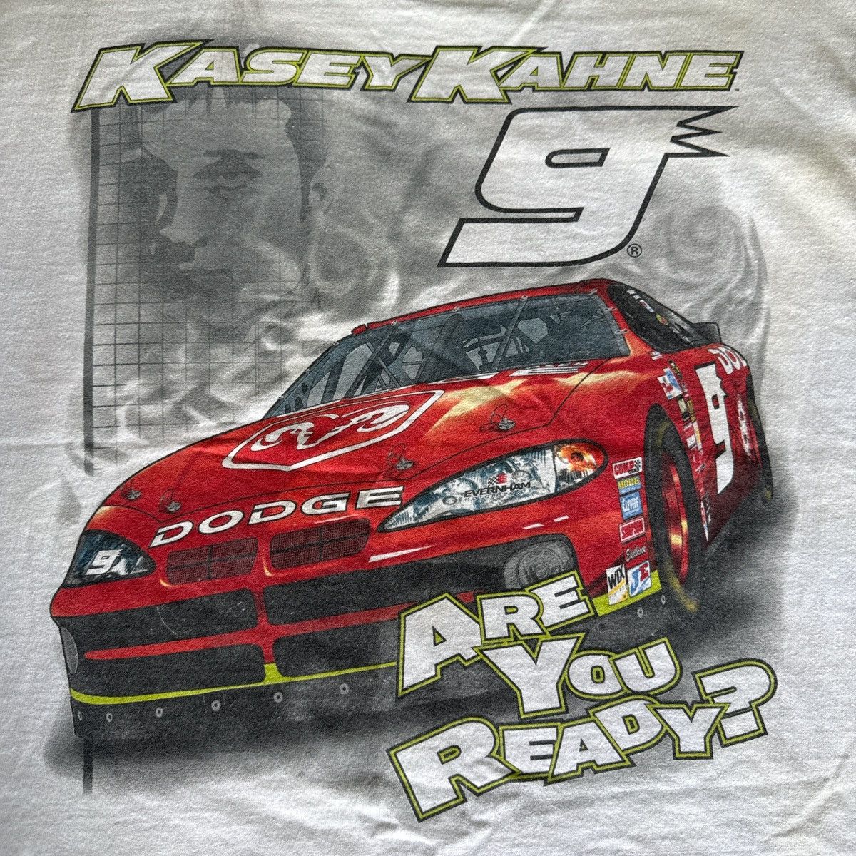 Chase Authentics Kasey Kahne No.9 Dodge Dealers Racing Tee - NASCAR Size US L / EU 52-54 / 3 - 4 Thumbnail
