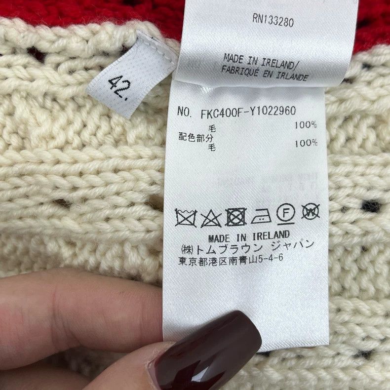 Thom Browne Thom Browne Size 42Multicolor contrast signature logo twist Size US XS / EU 42 / 0 - 6 Thumbnail