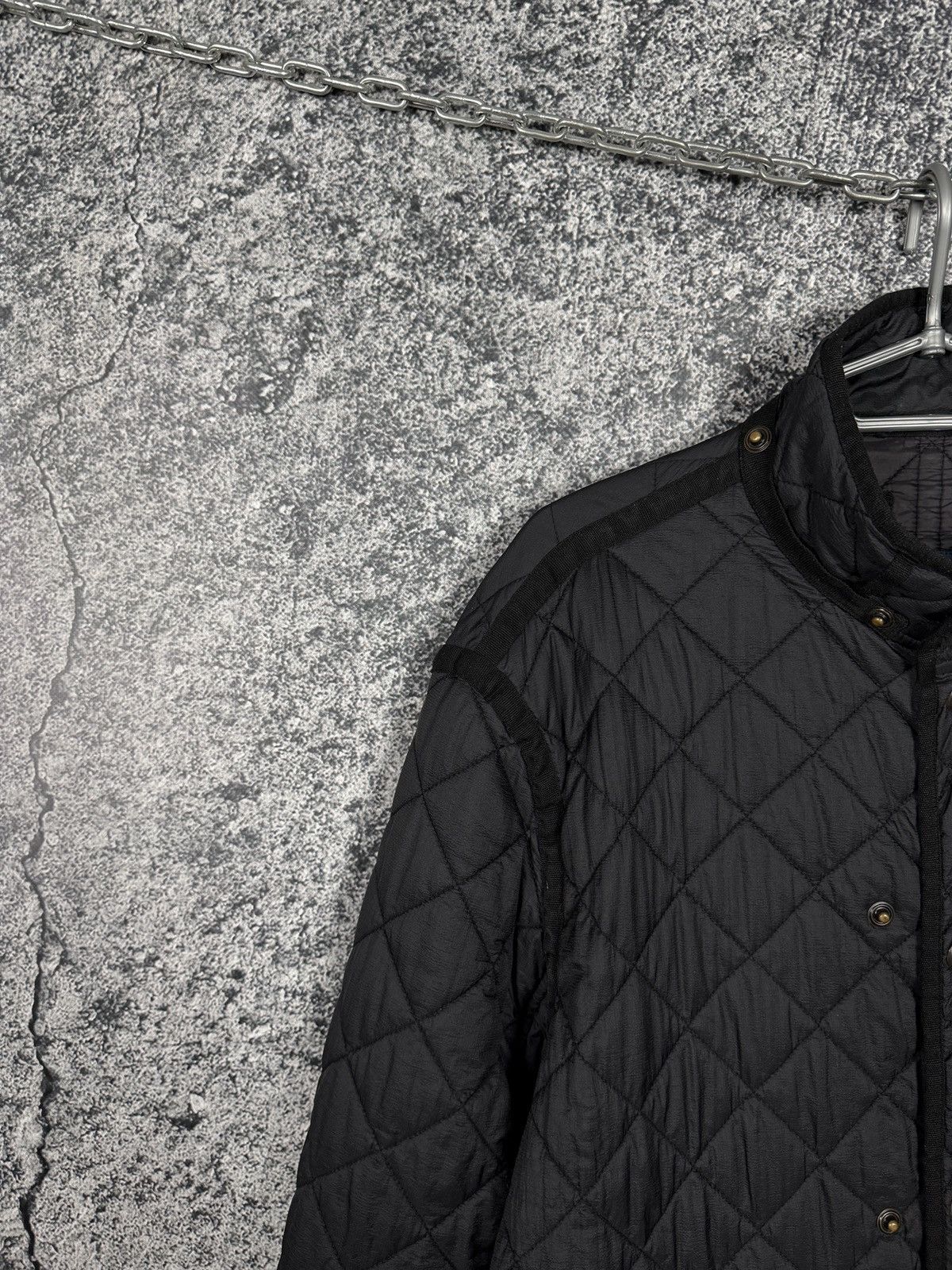 Polo Ralph Lauren APolo Ralph Lauren Quilted Black Jacket Nylon Vintage XL Size US XL / EU 56 / 4 - 3 Thumbnail