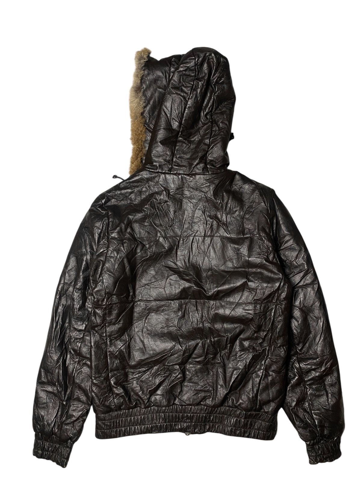 Le Grande Bleu (L.G.B.) 2000's Edifice Fur Pigskin Leather Jacket Size US M / EU 48-50 / 2 - 8 Thumbnail