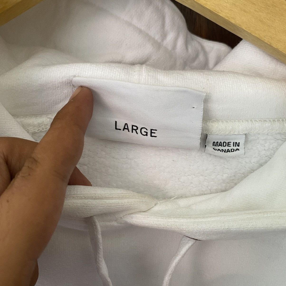 Supreme × Wtaps Supreme WTAPS White Sic’ Em’ Hoodie Size US L / EU 52-54 / 3 - 6 Thumbnail