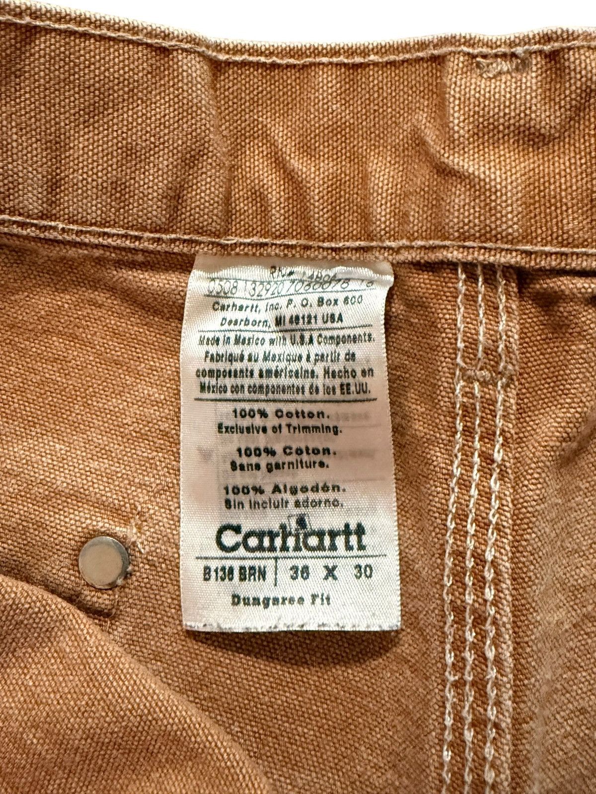 Carhartt Carhartt Double Knee Tan Size US 36 / EU 52 - 3 Thumbnail