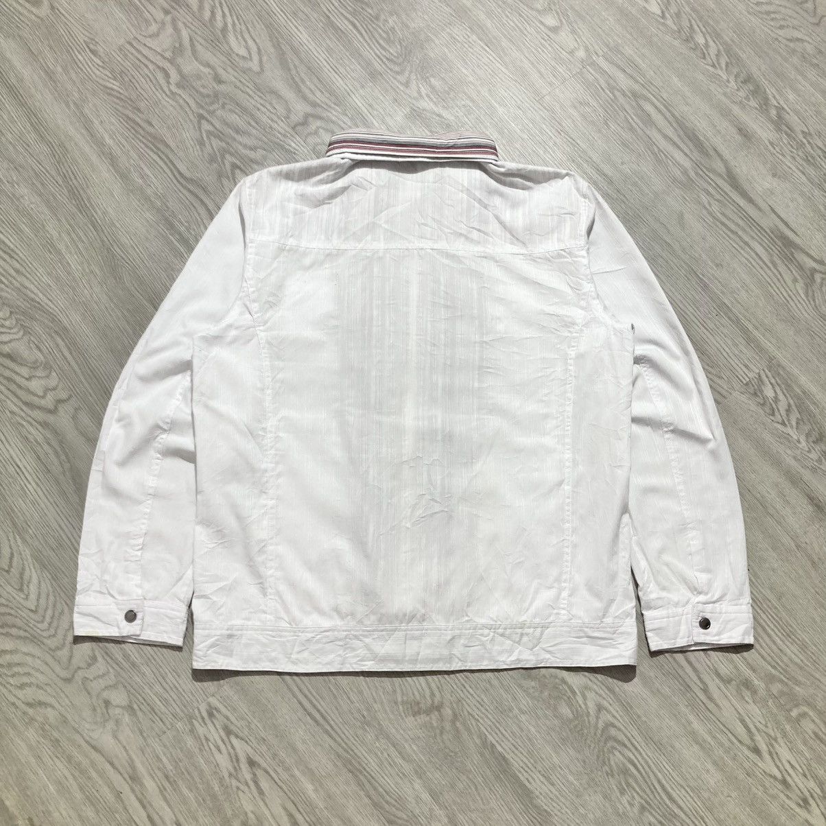 20471120 2000s Avail Double Layer Jacket White Zip Punk Lgb Style Size US XL / EU 56 / 4 - 14 Thumbnail