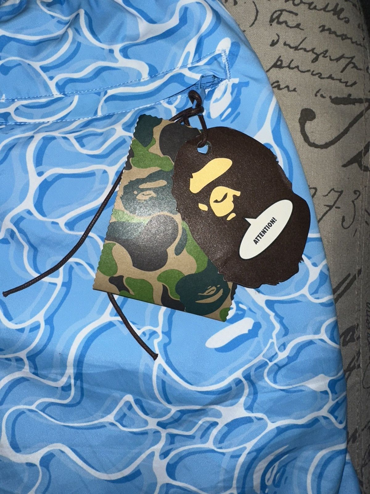 Bape ABC Sea Surface Camo Beach Shorts Size US 30 / EU 46 - 6 Thumbnail