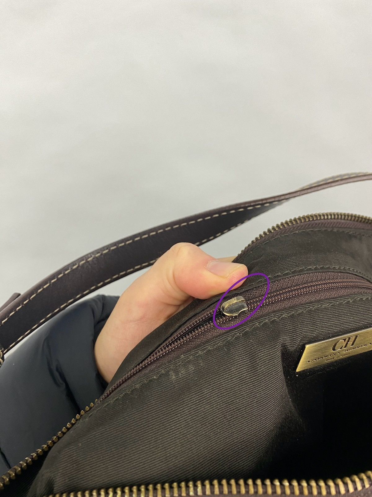 Carolina Herrera 🇪🇸 Vintage 90s Carolina Herrera Rare Bag Retro Hype Y2K Size ONE SIZE - 20 Thumbnail