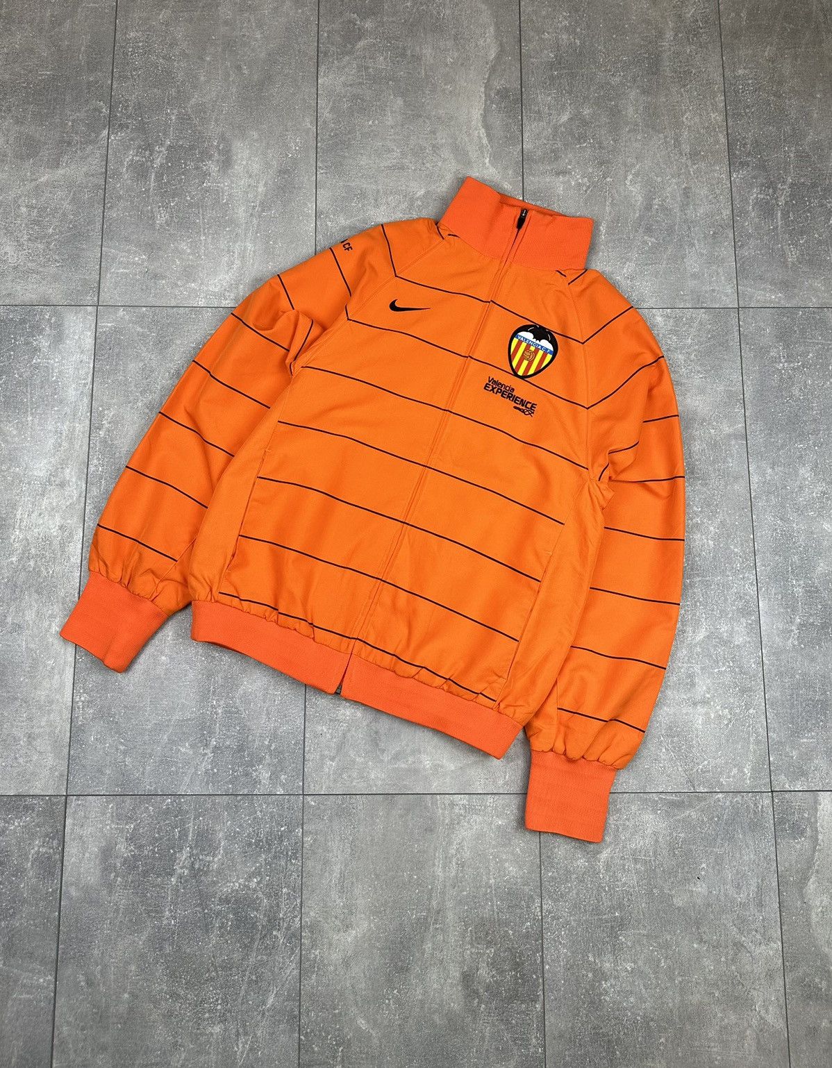 Nike Nike Valencia CF Orange Track-Top Football Soccer Jacket Size US S / EU 44-46 / 1 - 1 Thumbnail