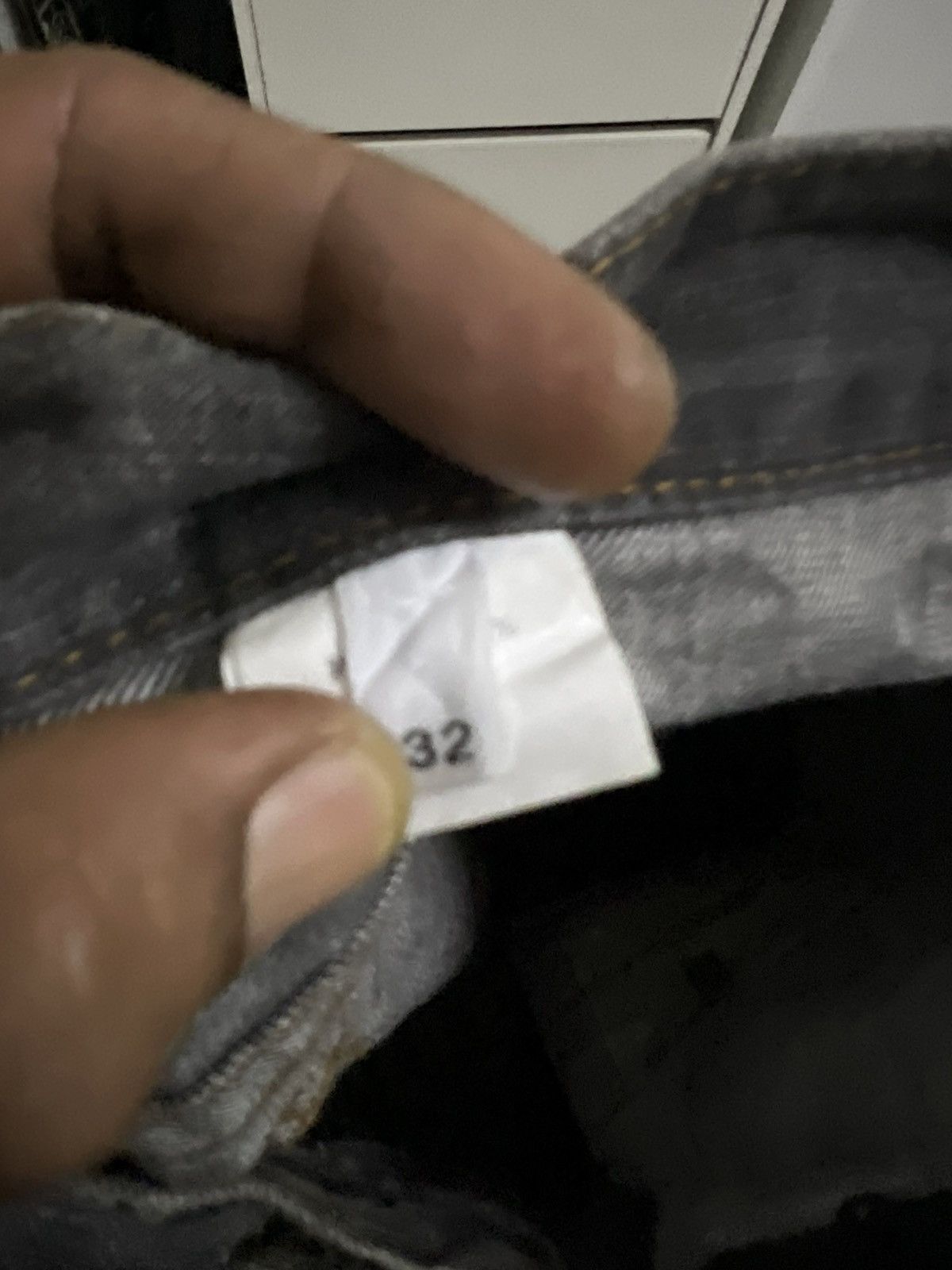 Japanese Brand × Vintage FLARED🔥UNKNOWN DISTRESSED DENIM PANT Size US 33 - 10 Thumbnail