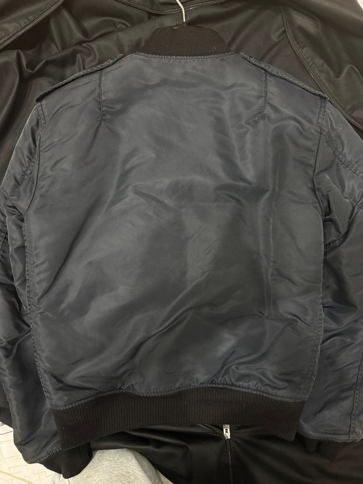 Saint Laurent Paris SAINT LAURENT MA1 Jacket Navy 42 8/10 Rare Sz Size US XS / EU 42 / 0 - 2 Thumbnail