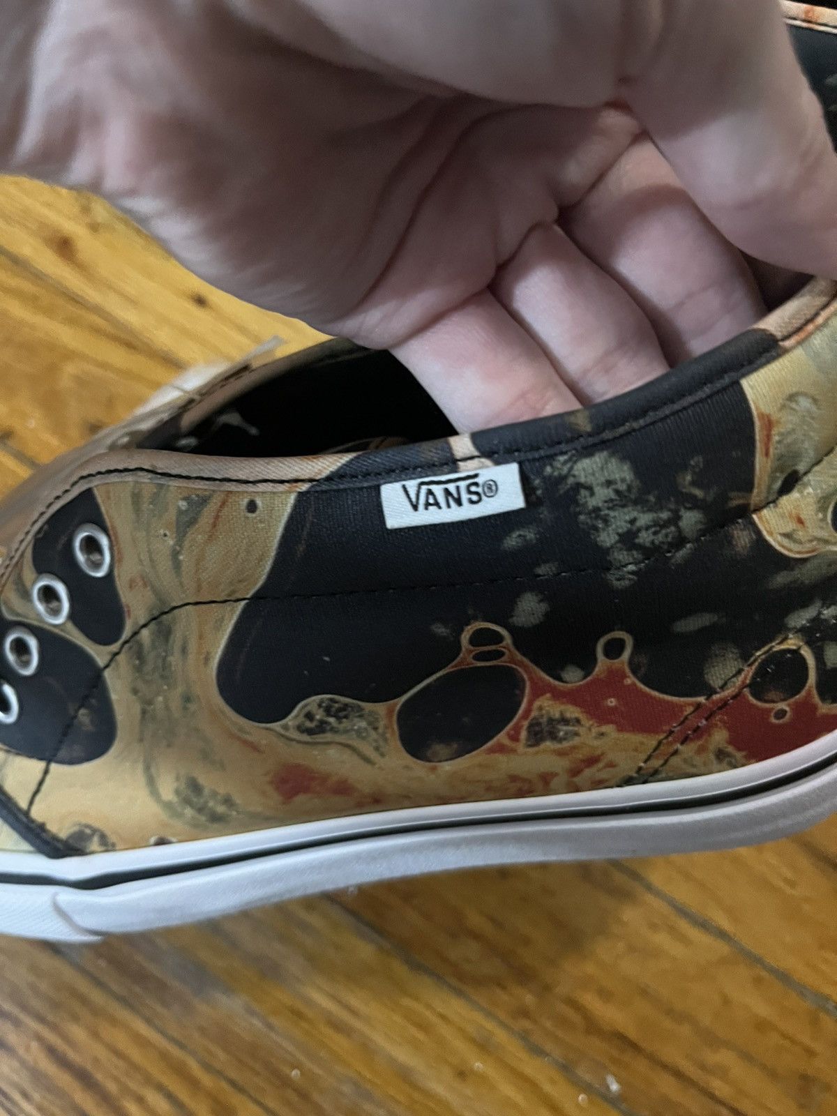 Supreme Supreme blood and semen vans mids Size US 10 / EU 43 - 4 Thumbnail