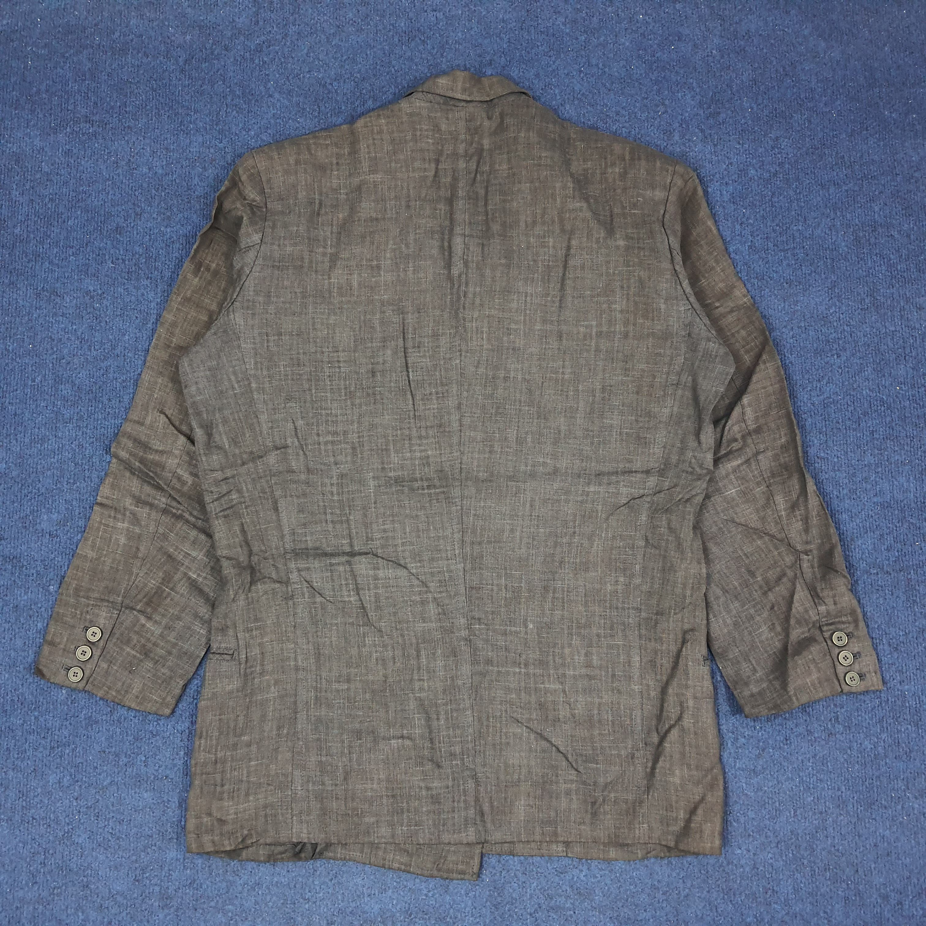 Japanese Brand × Vintage × Y's Vintage Y's Yohji Yamamoto Japan Designer Blazer C229N2 Size US L / EU 52-54 / 3 - 3 Thumbnail