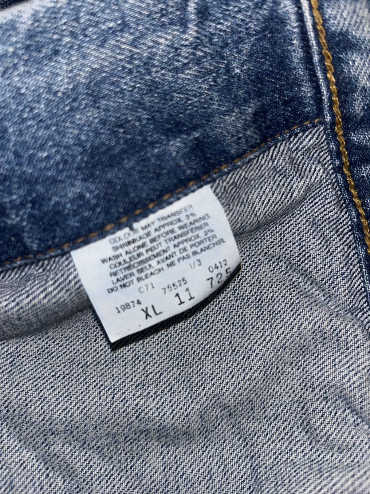 Band Tees × Levi's × Levi's Vintage Clothing 1993 Signed Meatloaf Levi’s Jacket Size US XL / EU 56 / 4 - 6 Thumbnail