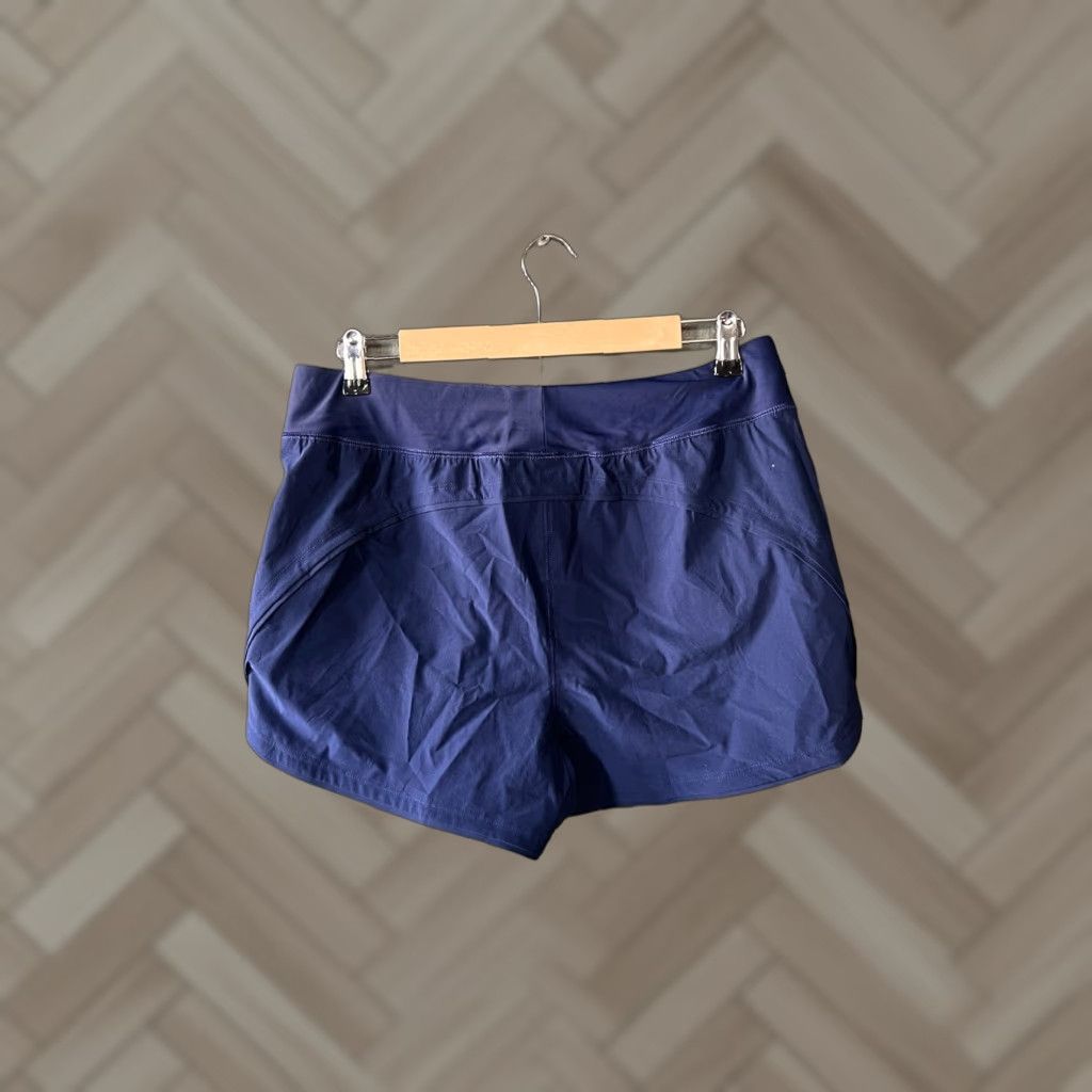 Lands' End Lands' End Womens Blue Athletic Outdoor Hiking Shorts Lined Size 12 - Outdoor Hiking Chino, 12, Blue, Womens Size 34" / US 12 / IT 48 - 1 Thumbnail