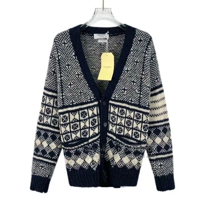 Thom Browne Thom Browne Logo Knit Cardigan. Size US M / EU 48-50 / 2 - 1 Thumbnail