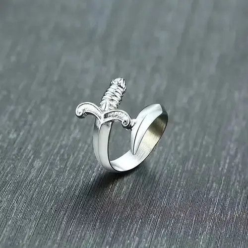 Ring Of Fire Knife Ring🔥🔥🔥 Size ONE SIZE - 3 Thumbnail