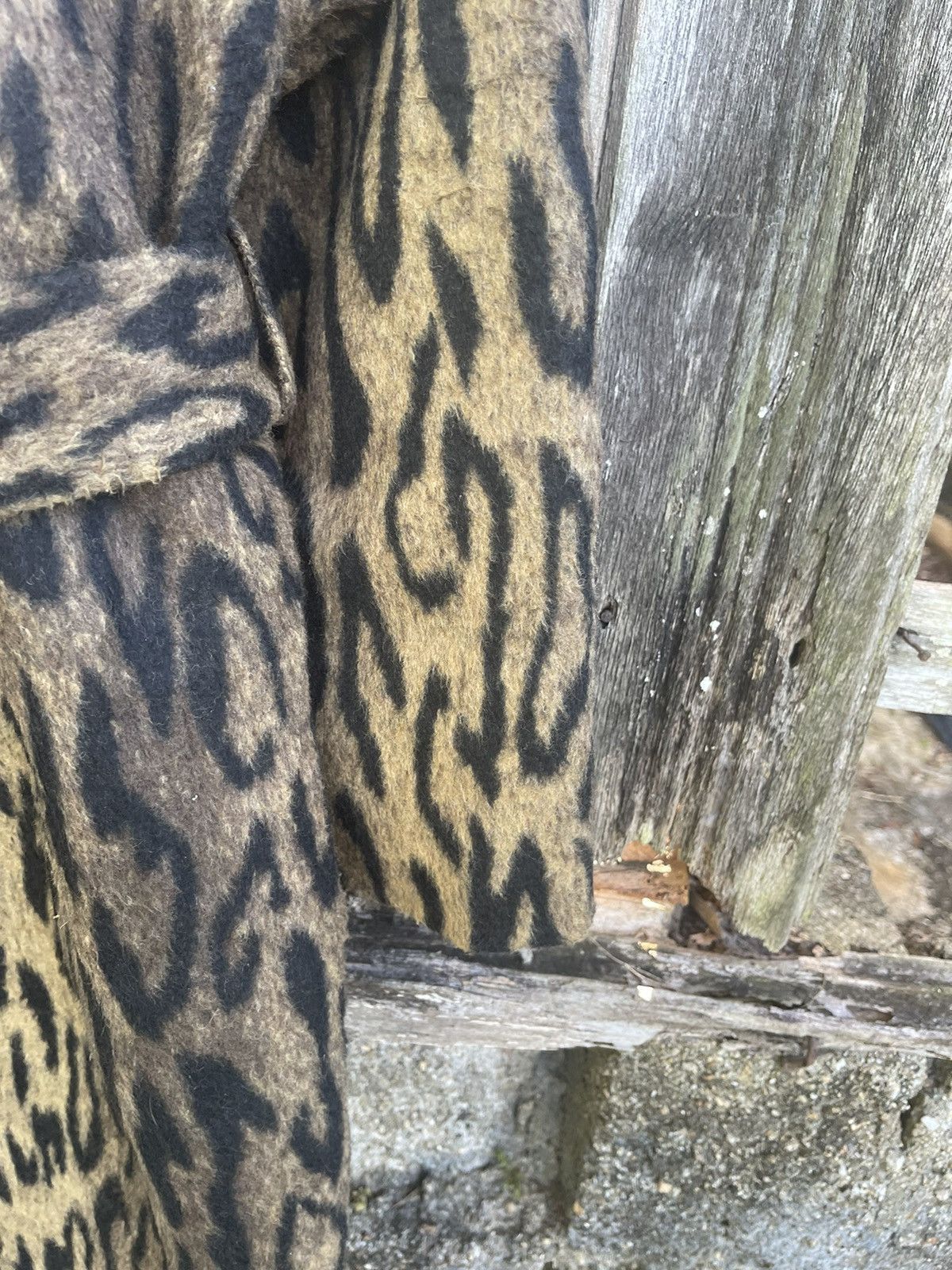 Japanese Brand MOUSSY Leopard Faux Fur Robe Coat – Tokyo Streetwear Luxe Size US M / EU 48-50 / 2 - 15 Thumbnail