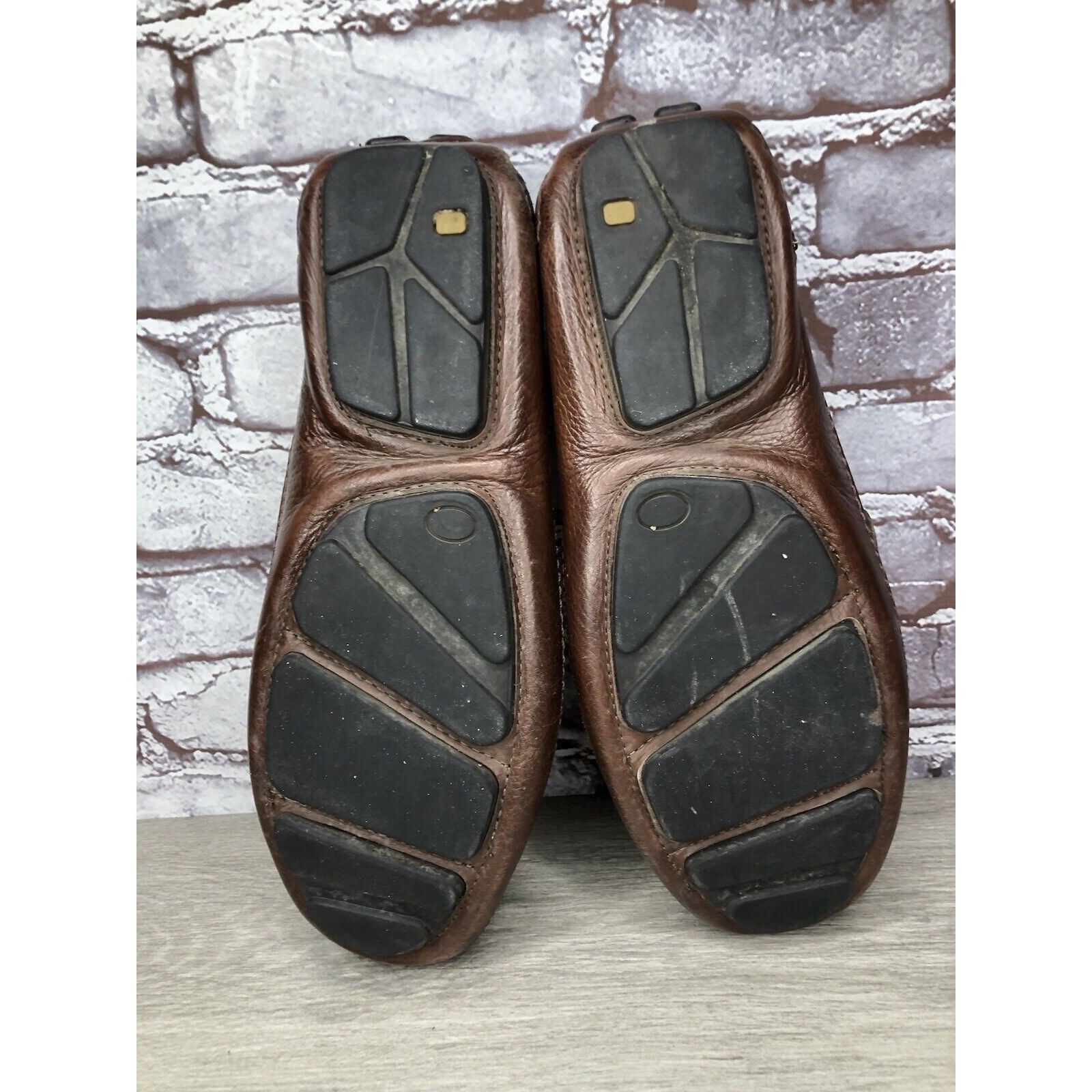 Mercanti Fiorentini Mercanti Fiorentini Relax Brown Leather Driving Penny Loafer Size US 13 / EU 46 - 23 Thumbnail
