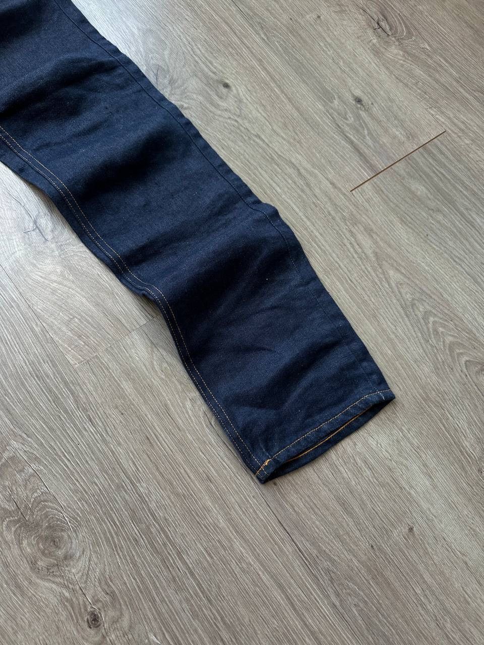 Freitag × Vintage Vintage Freitag E 500 Male Denim Blue Linen Pants Size US 31 - 7 Thumbnail