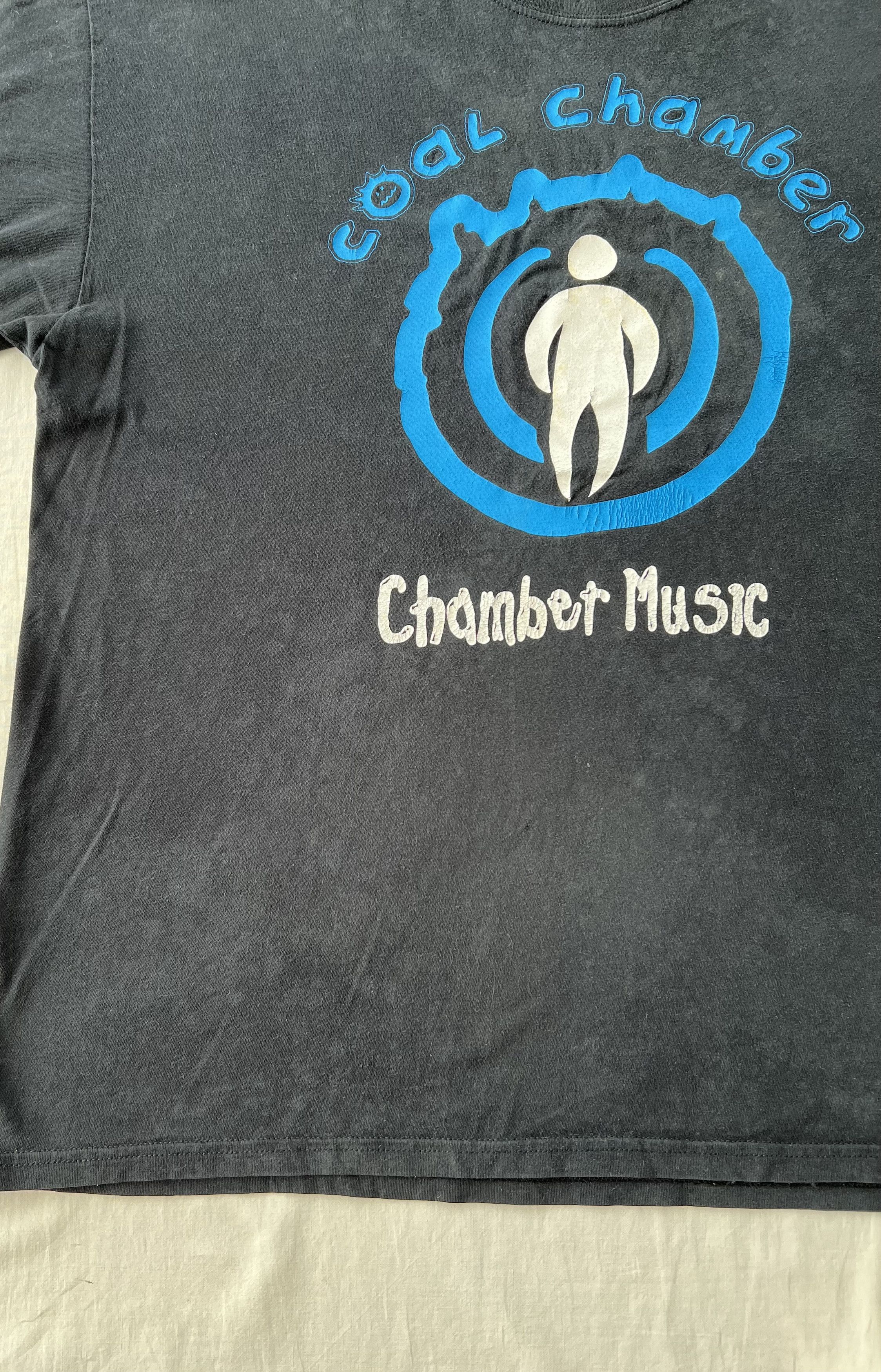 Band Tees Vintage 2000s Coal Chamber Chamber Music Black Long Sleeve Size US XL / EU 56 / 4 - 9 Thumbnail